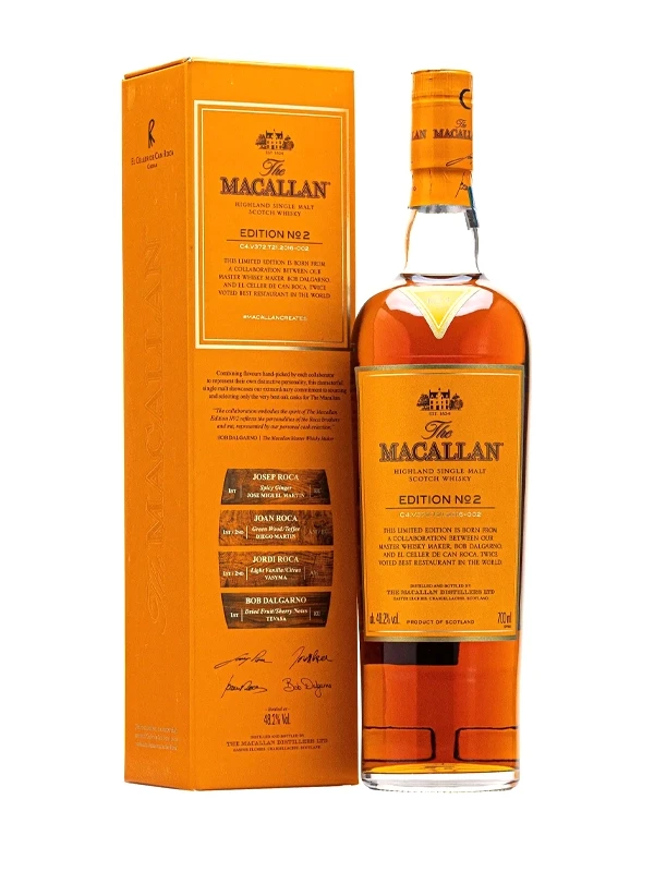 Rượu Macallan No 2 48,2% 700ml Scotland