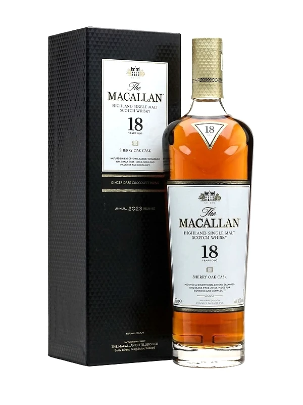 Rượu Macallan Sherry Oak 18 700ml