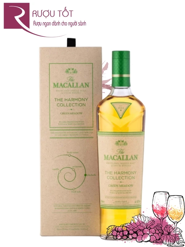 Rượu Macallan Smooth Arabica Harmony Collection 40% 700ml