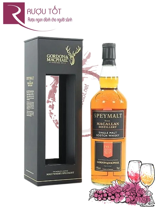Rượu Macallan Speymalt 1981