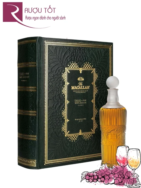 Rượu Macallan Tales of the Macallan Volume 1 44,6% 700ml