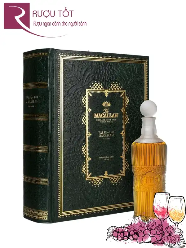 Rượu Macallan Tales of the Macallan Volume 1 44,6% 700ml