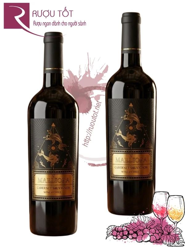 Rượu Vang Chile Maeliora Cabernet Sauvignon 14%