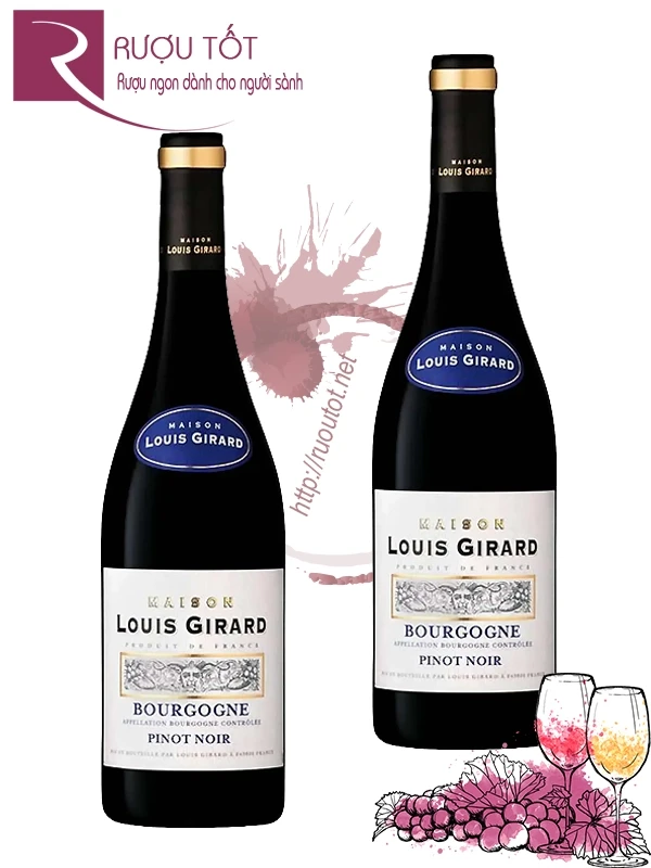 Vang đỏ Maison Louis Girard Bourgogne Pinot Noir