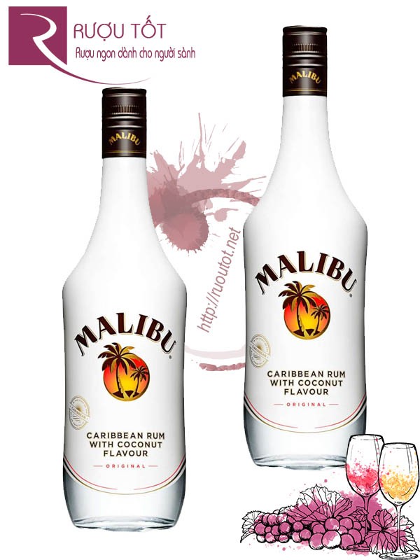 Rượu Rum Malibu Original 700ml