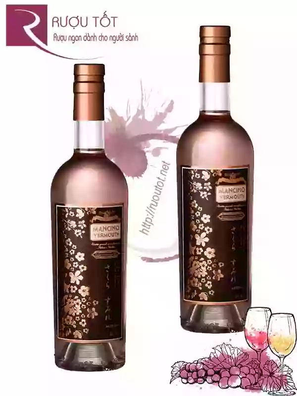 Rượu Mancino Vermouth Sakura 18%