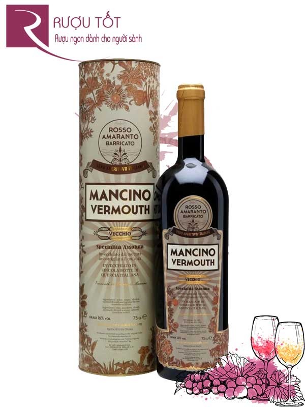 Rượu Mancino Vermouth Vecchio 16%