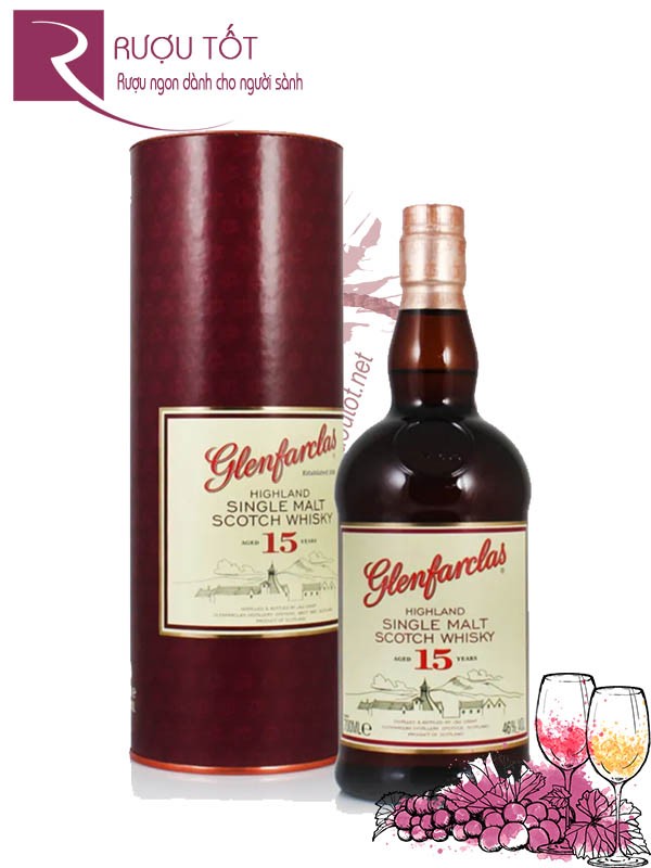Rượu Glenfarclas 15 Single Malt Scotch Whisky