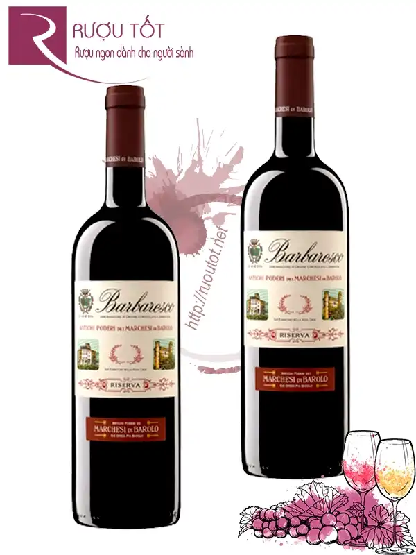 Rượu vang Marchesi Di Barolo Barbaresco Riserva DOCG