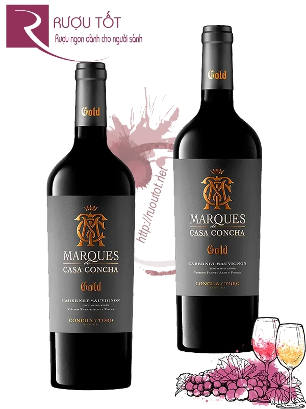 Rượu vang Marques de Casa Concha Gold Cabernet Sauvignon