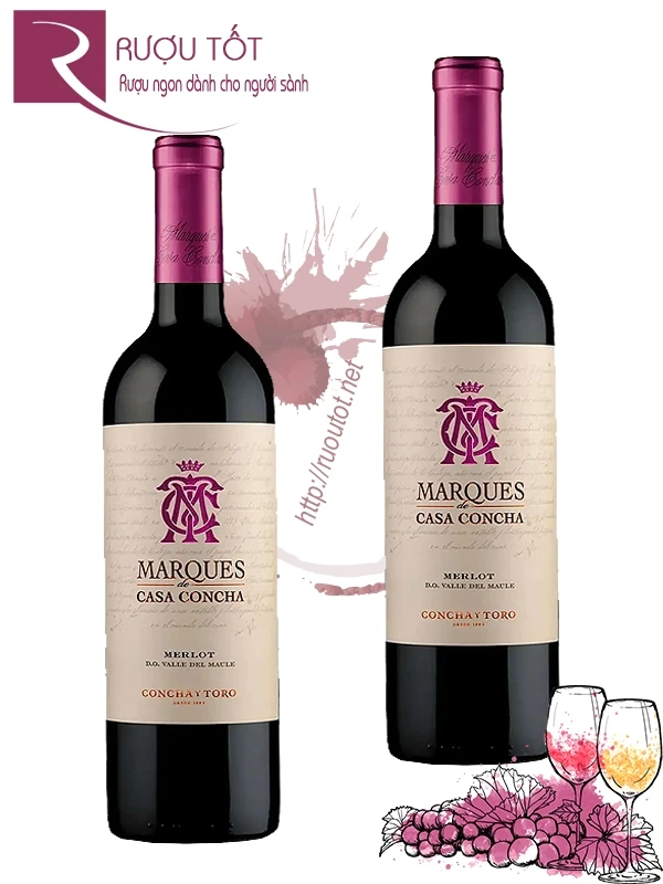 Rượu vang Marques de Casa Concha Merlot Concha Y Toro