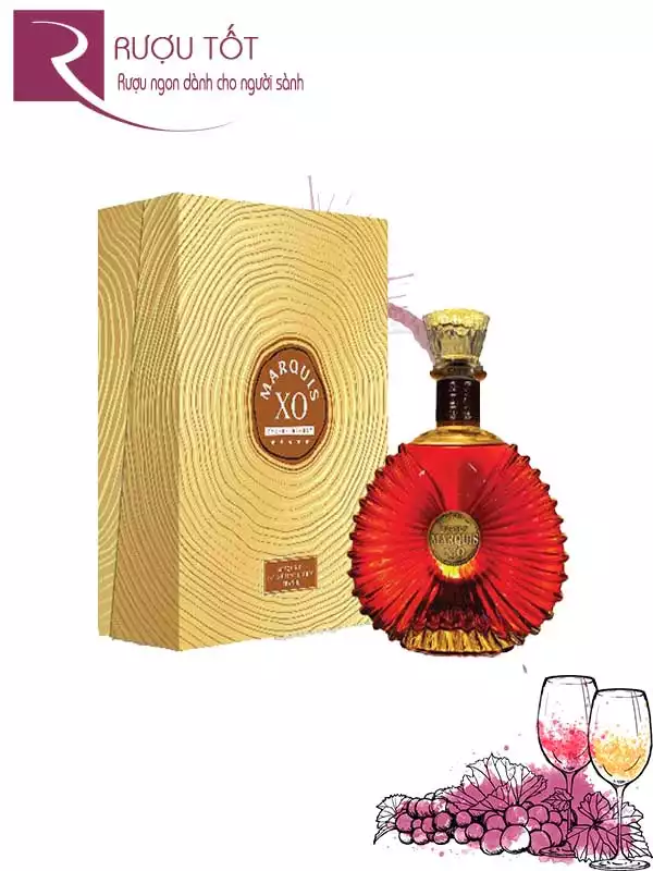 Rượu Marquis III XO Brandy 750ml