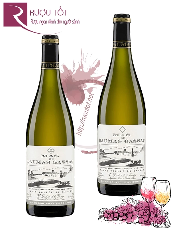 Vang Pháp Mas de Daumas Gassac Blanc IGP