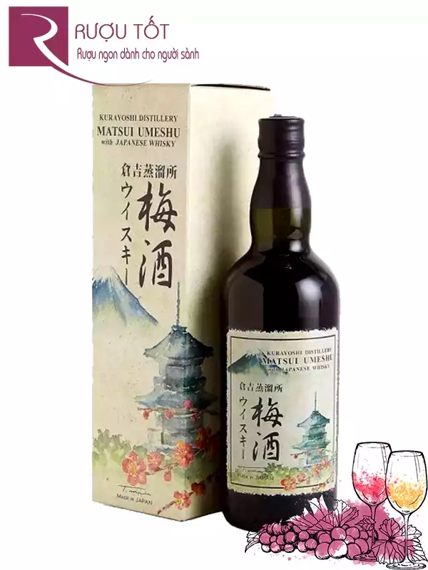 Rượu mơ Matsui Umeshu Whisky