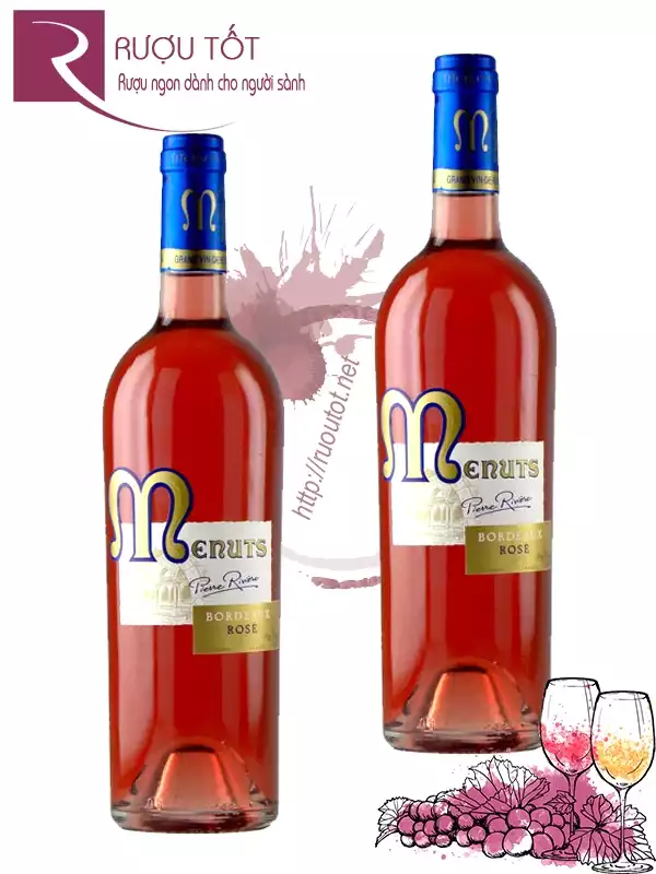 Rượu vang Menuts Bordeaux Rose