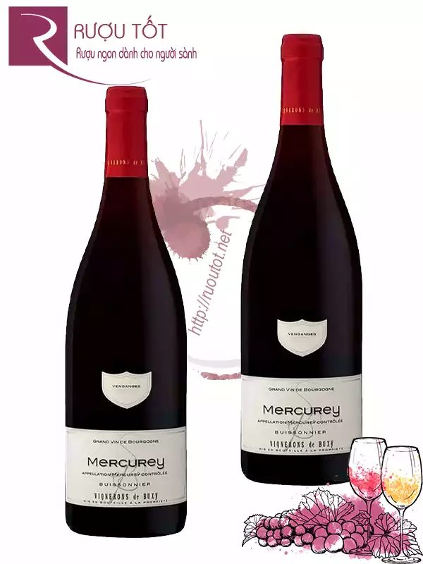Rượu vang Mercurey Buissonnier Vignerons de Buxy