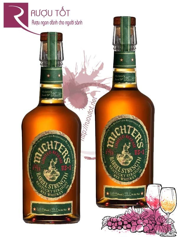 Rượu Michter's Limited Release Barrel Strength Rye Whiskey