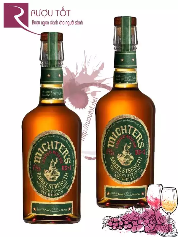 Rượu Michter's Limited Release Barrel Strength Rye Whiskey