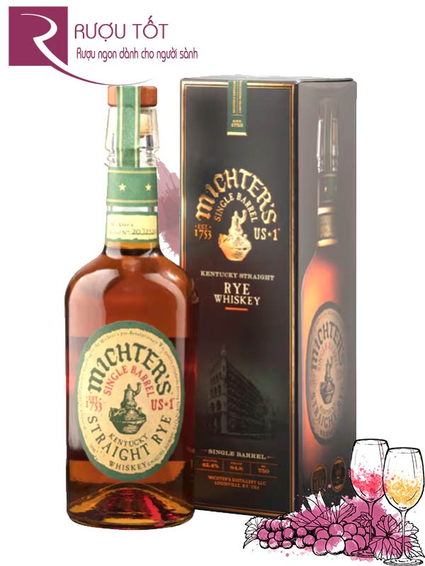 Rượu Michter's Straight Rye Whiskey