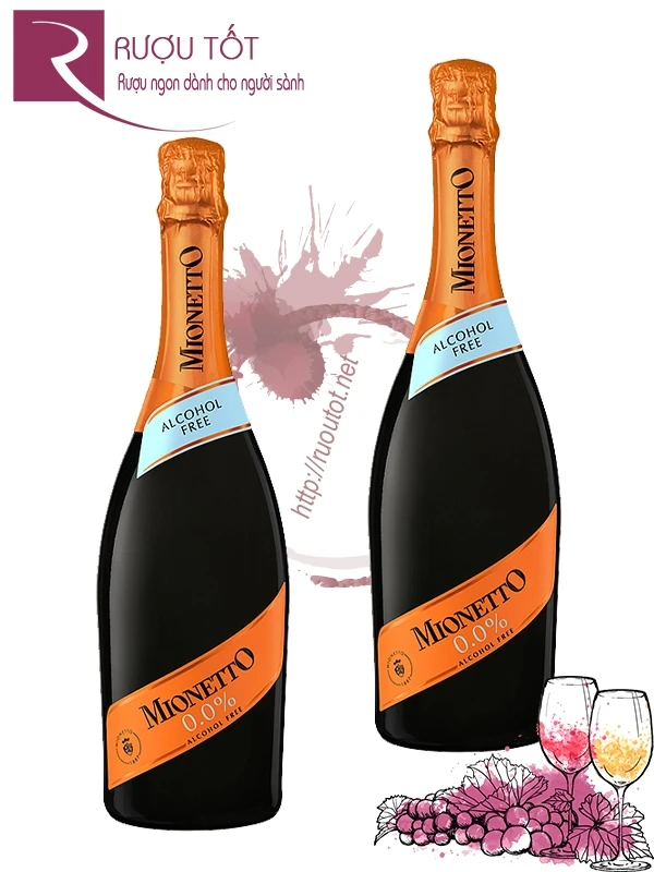 Vang nổ không cồn Mionetto 0.0% Alcohol Free