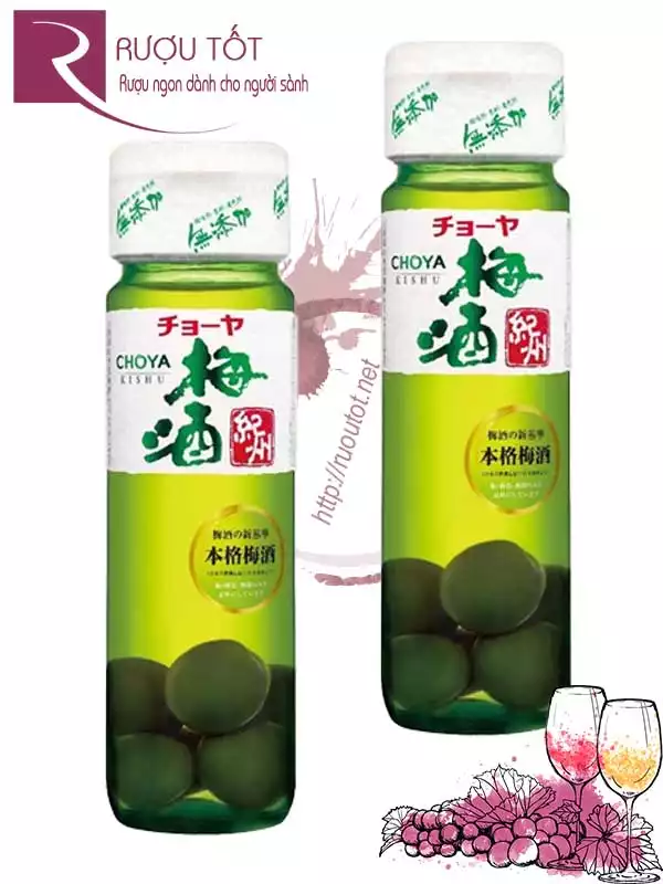 Rượu Choya Xanh Kishu 14%