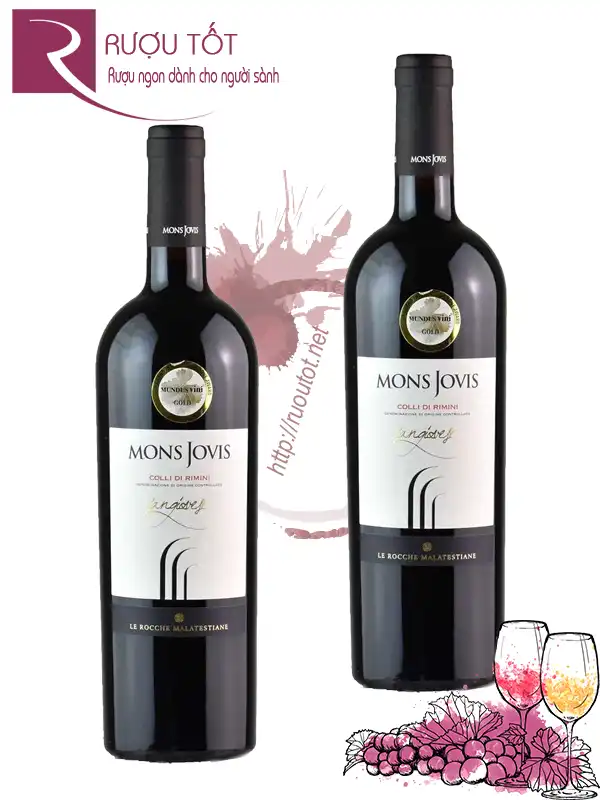 Rượu vang Mons Jovis Colli di Rimini Sangiovese DOC