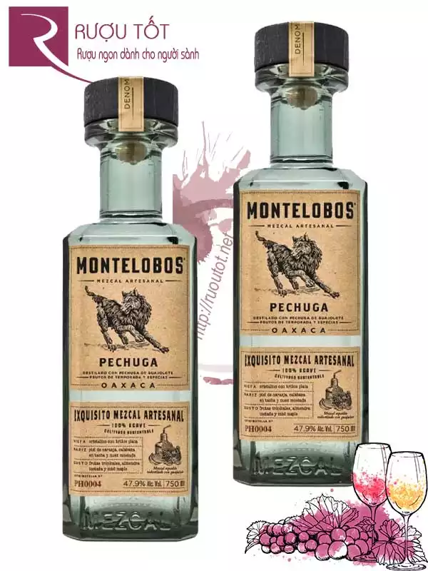 Rượu Mezcal Montelobos Pechuga