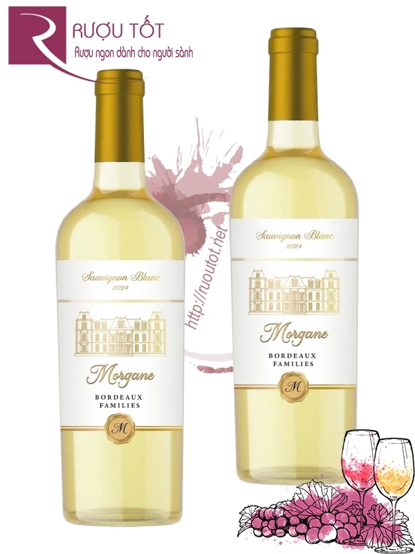 Rượu Vang Pháp Morgane Sauvignon Blanc Bordeaux