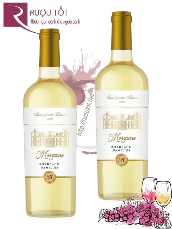 Rượu Vang Pháp Morgane Sauvignon Blanc Bordeaux