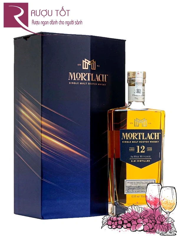 Rượu Mortlach 12 Hộp Quà 2025