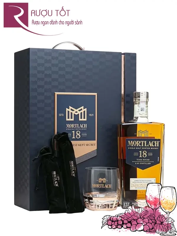 Rượu Mortlach 18 Hộp Quà 2025