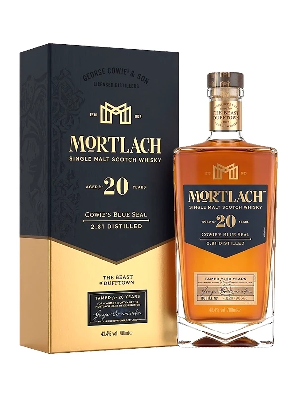 Rượu Mortlach 20 Cowie's Blue Seal