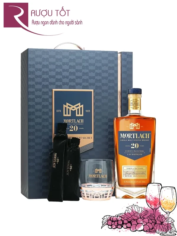 Rượu Mortlach 20 Hộp Quà Tết 2025