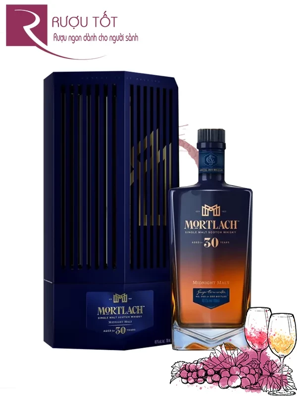 Rượu Mortlach 30 Midnight Malt