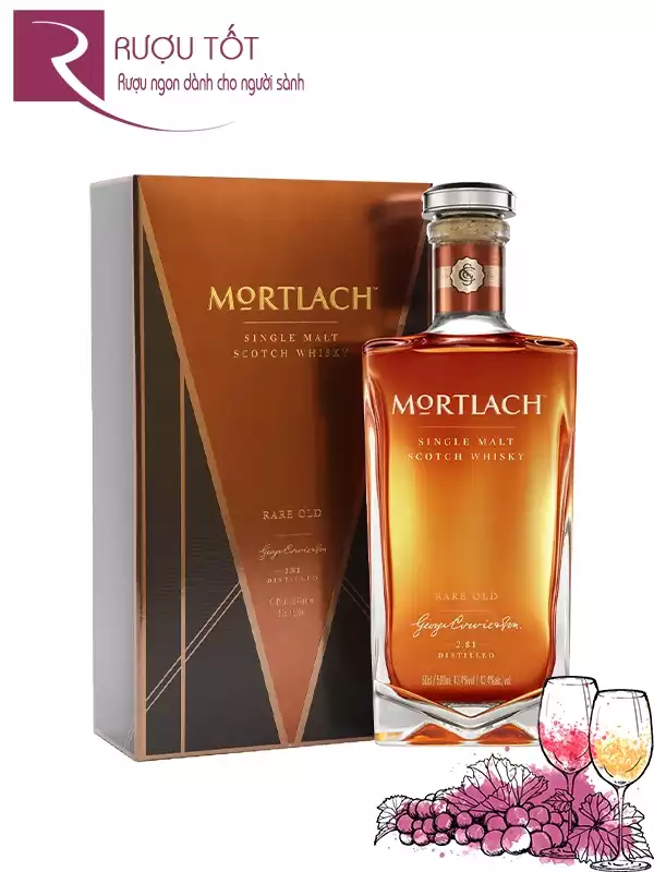 Rượu Mortlach Rare Old 43,4%