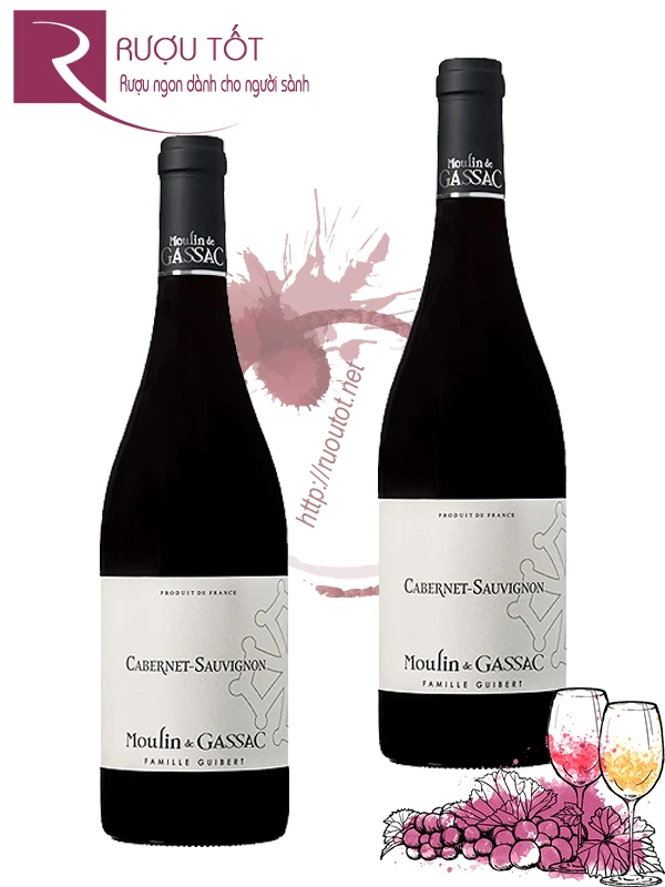 Vang đỏ Moulin de Gassac Cabernet Sauvignon 13,5%