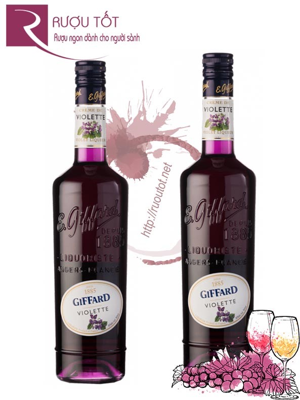 Rượu Mùi Giffard Violet - Creme de Violette