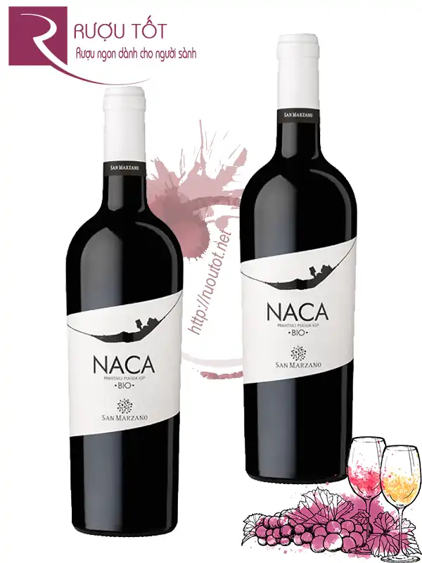 Vang đỏ Naca Primitivo San Marzano IGT