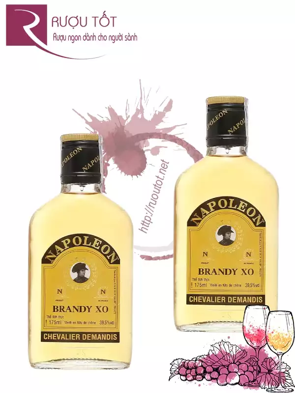 Rượu Napoleon Brandy XO 175ml