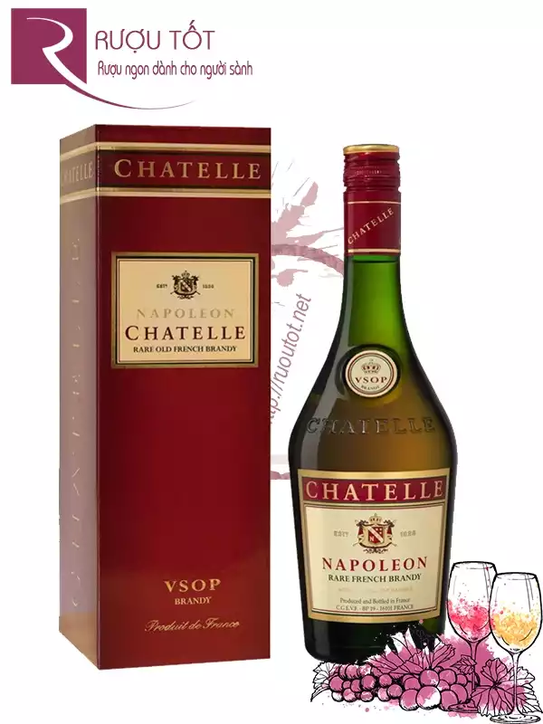 Rượu Napoleon Chatelle 700ml Chính Hãng