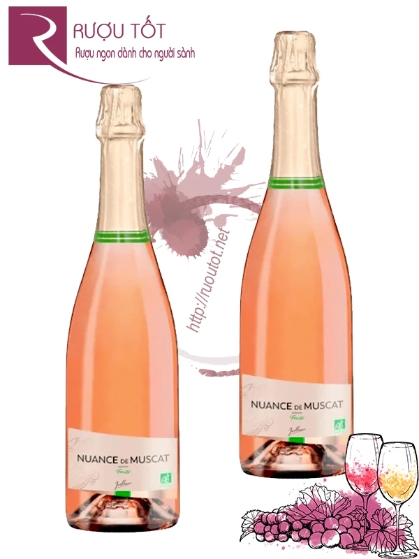 Rượu vang Organic Nuance de Muscat Rose