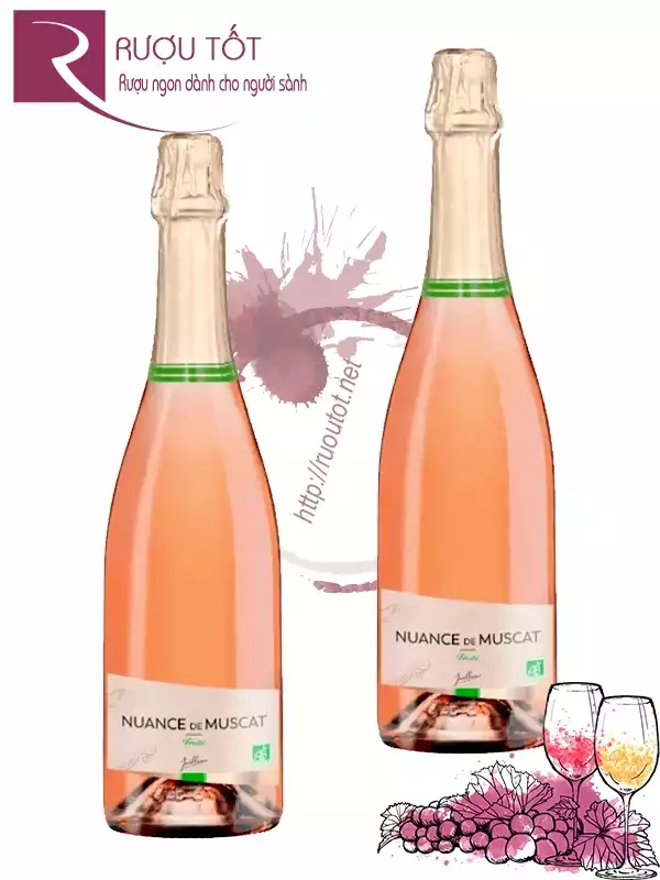 Rượu vang Organic Nuance de Muscat Rose