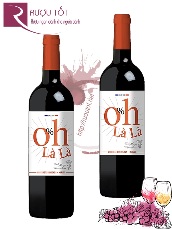 Rượu vang không cồn Oh Là Là