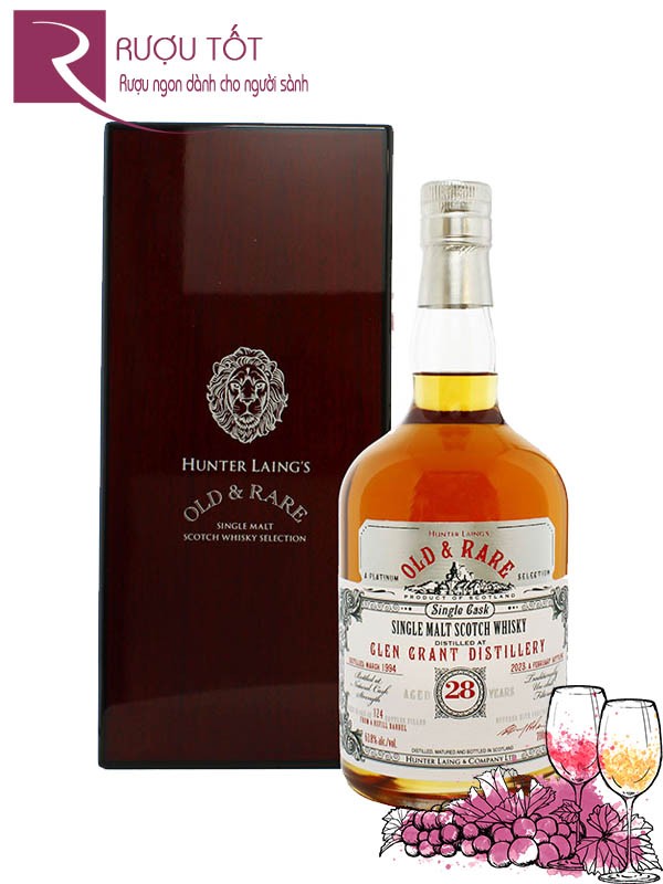 Rượu Old & Rare Glen Grant 28 Year Old 1994