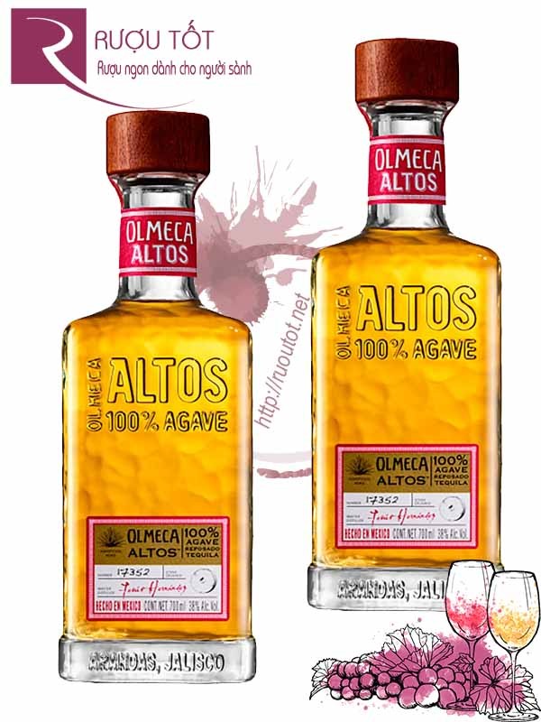 Rượu Tequila Olmeca Altos Reposado 700ml