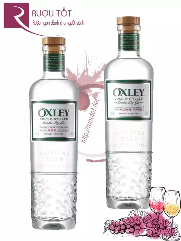 Rượu Oxley Cold Distilled London Dry Gin