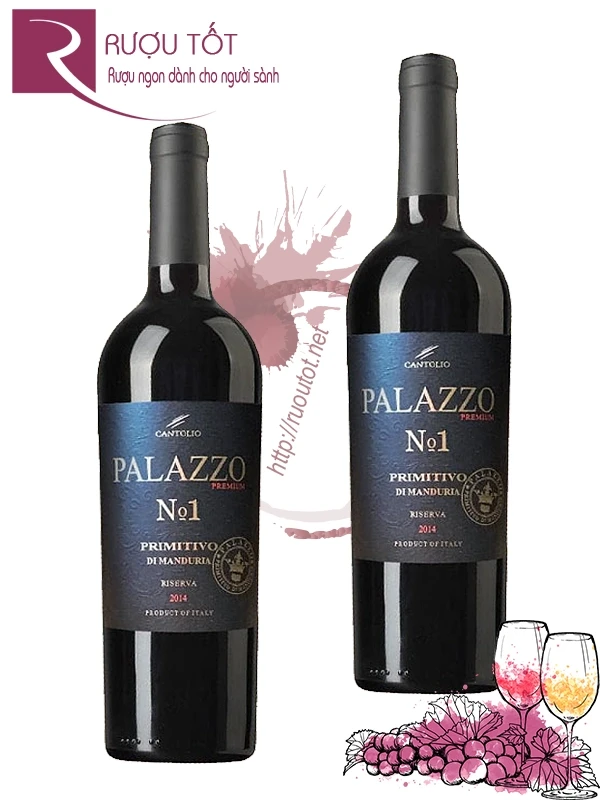 Vang Ý Palazzo No1 Primitivo