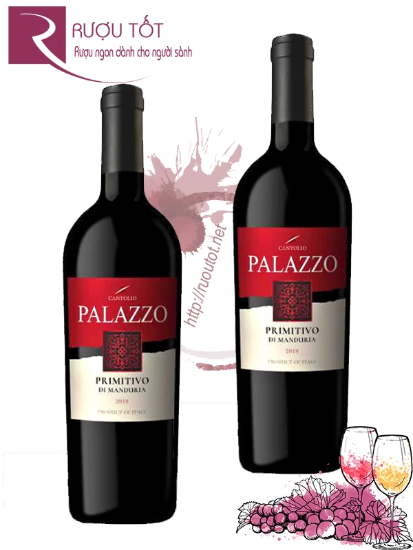 Vang Ý Palazzo Primitivo Di Manduria