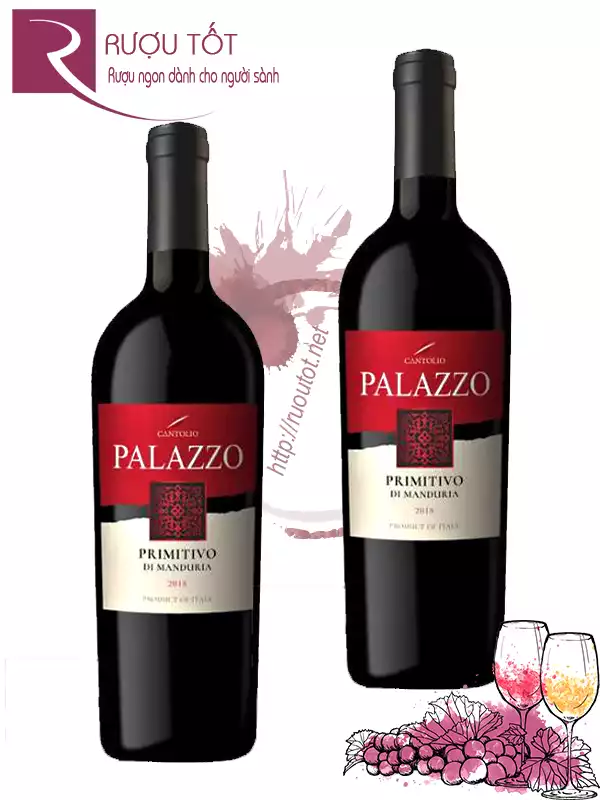 Vang Ý Palazzo Primitivo Di Manduria