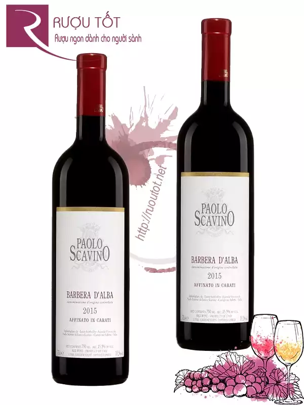 Rượu Paolo Scavino Barbera d'Alba Affinato in Carati DOC